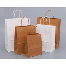 Waterproof Shopping Packaging Gift Bag Kraft Paper Bag